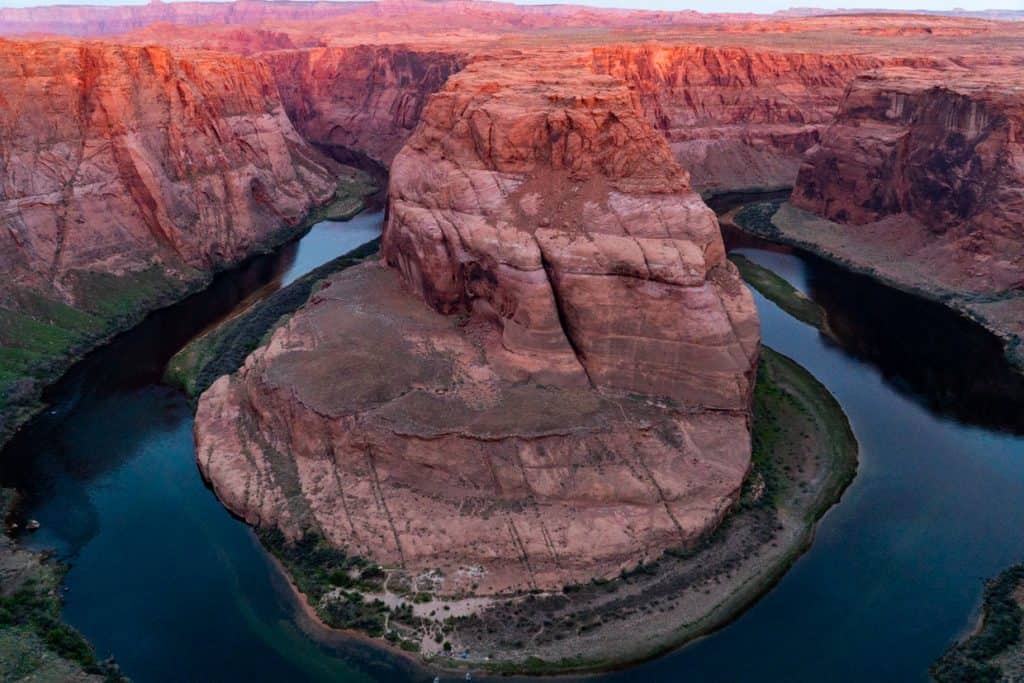 Horseshoe Bend Sunrise Page Arizona