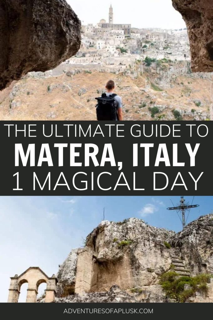 1 Day in Matera, Italy | Matera Travel Guide | Matera Itinerary | Things to do in Matera | Where to stay in Matera | Best gelato Matera | Best food Matera | What to do in Matera | Matera, Italy | Where to eat in Matera | 1 Day Itinerary Matera