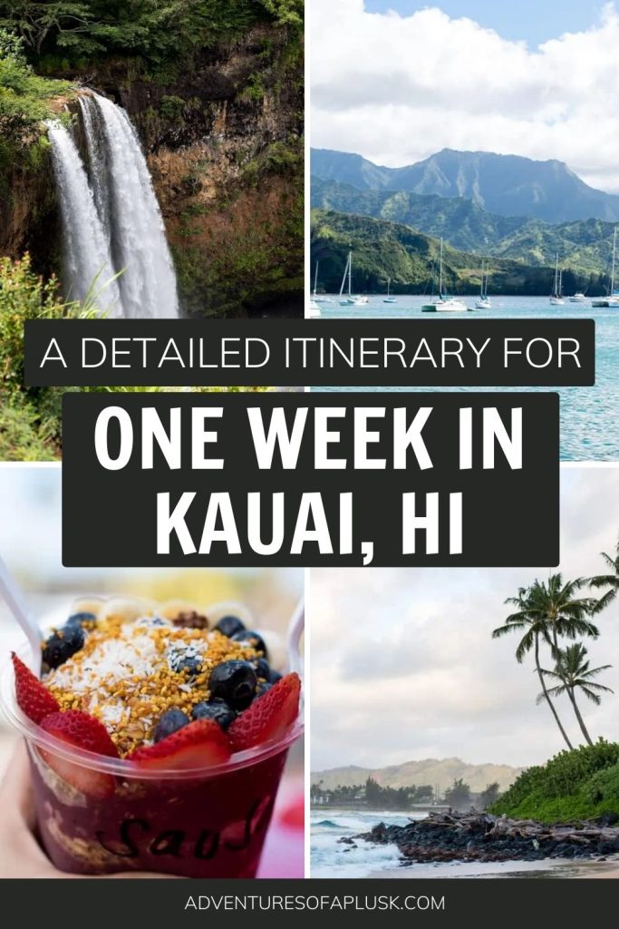 7 Days on Kauai: Kauai Itinerary, Things to do on Kauai, Where to stay on Kauai, Things to do in Kauai, Kauai Things to do, Kauai Hawaii, Island of Kauai, Where to eat in Kauai, Where to eat in Kauai, Kauai Food, Best Food on Kauai, What to do on Kauai, When to visit Kauai, Best time to visit Kauai, Kauai 7 day Itinerary, Kauai hikes