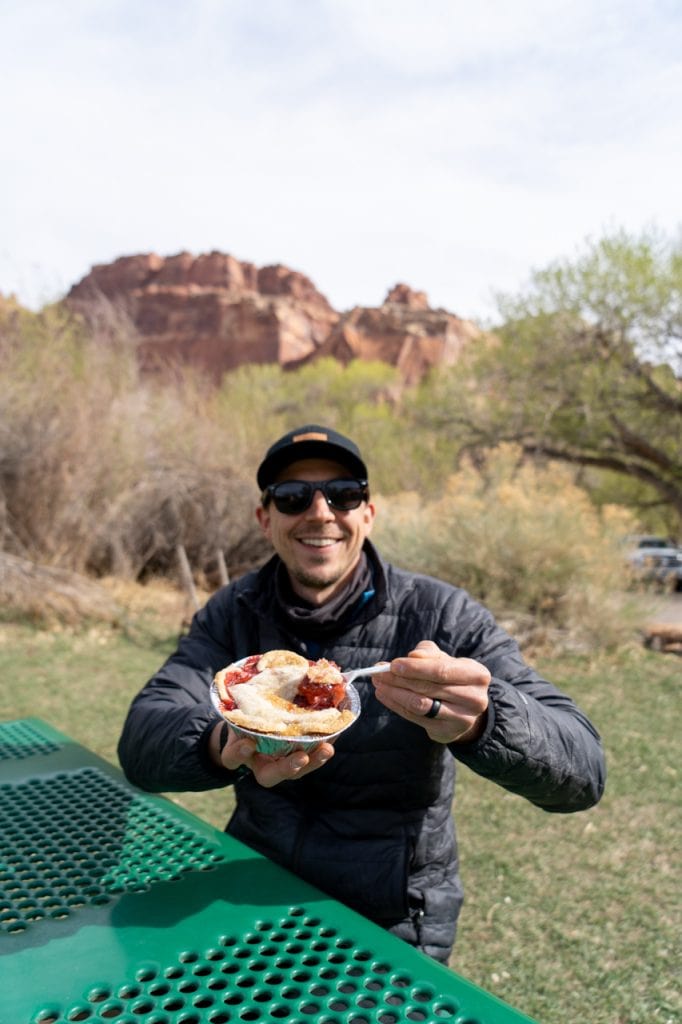 Pie at Capitol Reef National Park