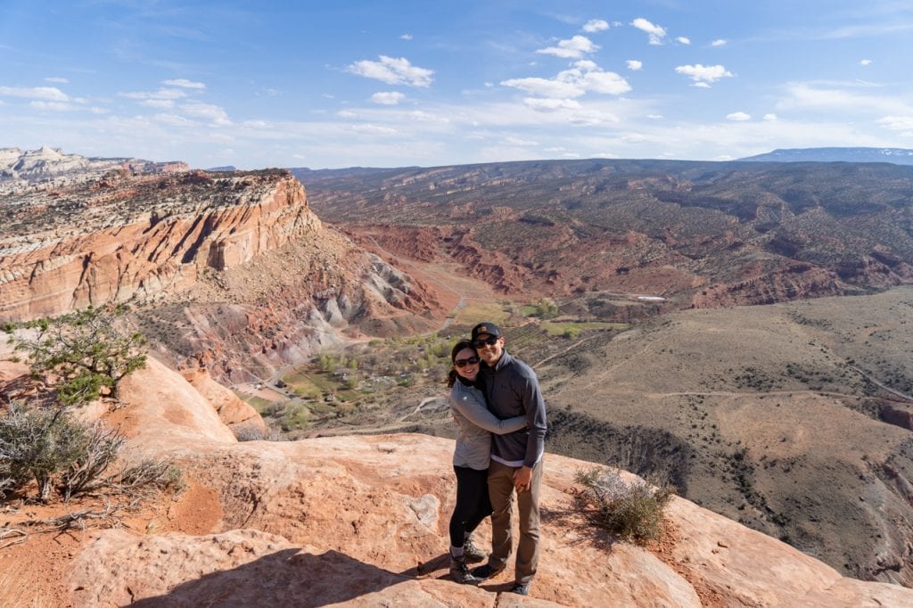 Rim Overlook at Capitol Reef National Park