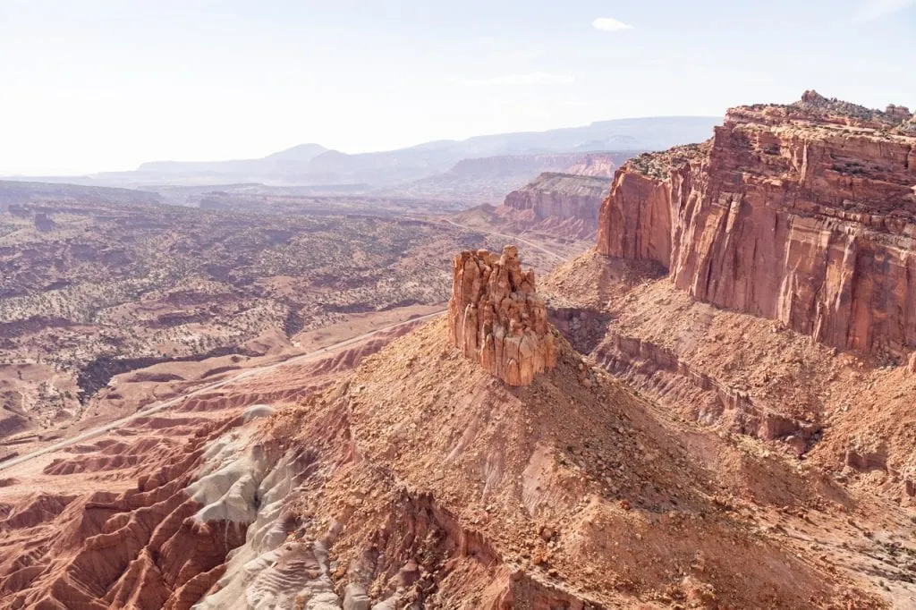 Navajo Knobs Trail at Capitol Reef National Park | Best National Parks to visit in March