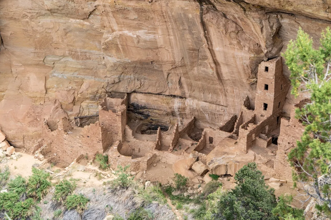 Square Tower House Cliff Dwelling Tour at Mesa Verde National Park