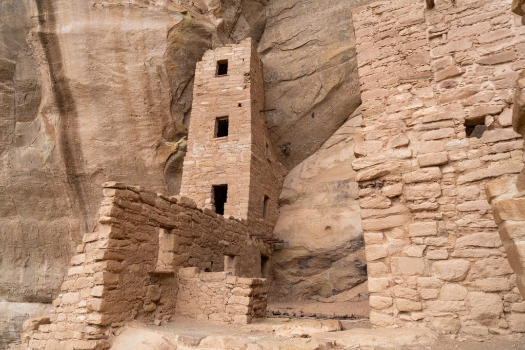 Square Tower House Cliff Dwelling Tour at Mesa Verde National Park