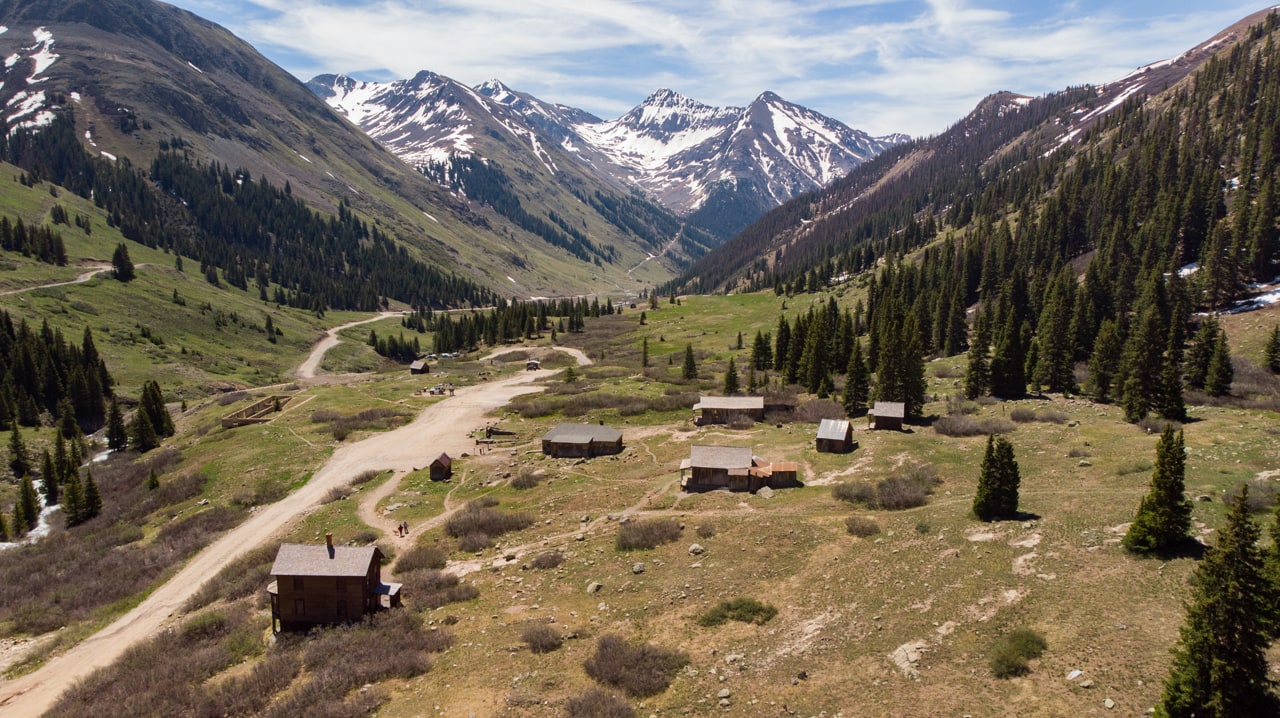 Animas Forks in Southwest Colorado