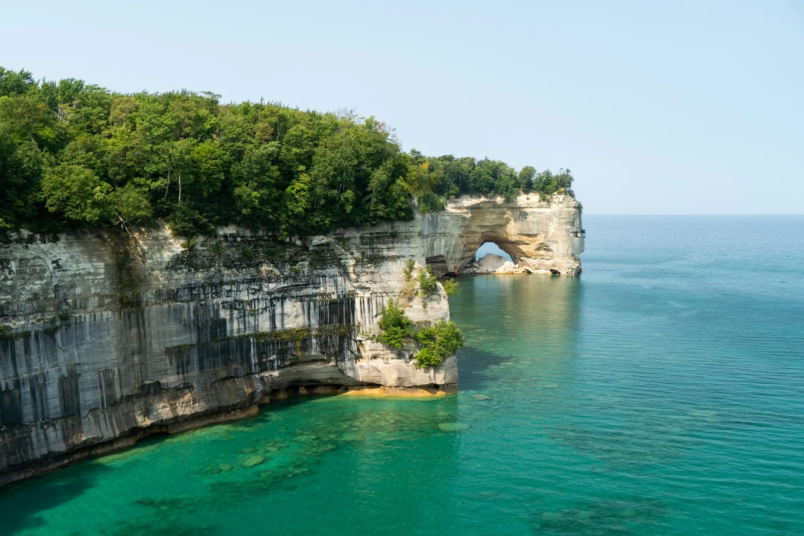 Hiking the Chapel Loop Trail at Pictured Rocks National Lakeshore