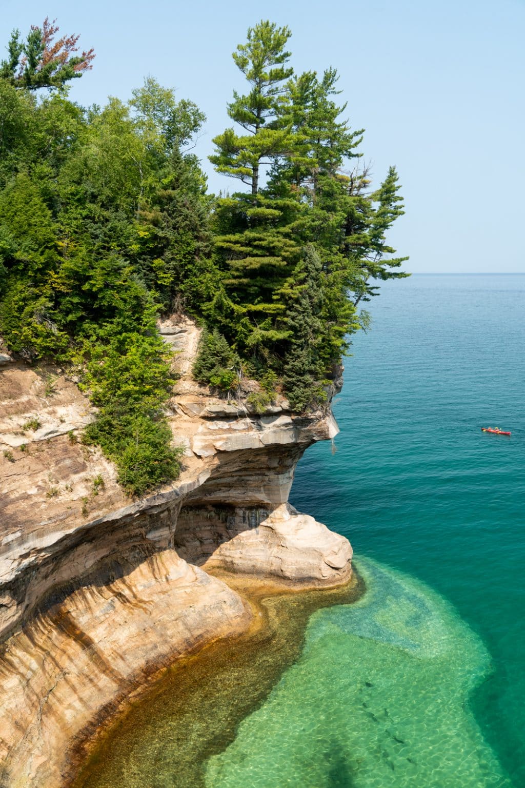 Hiking the Chapel Loop Trail at Pictured Rocks National Lakeshore