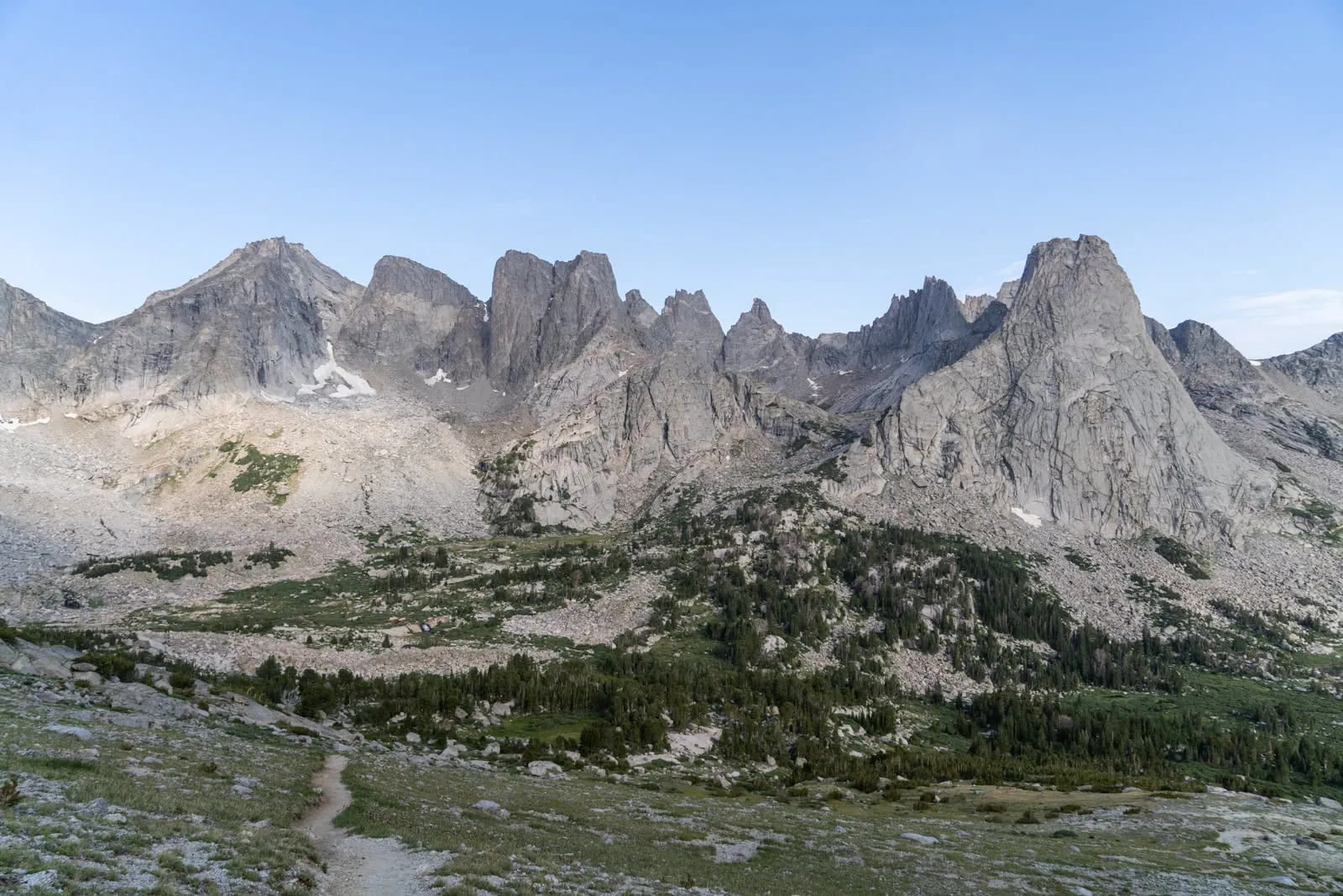 Cirque of the Towers Wind River Range Wyoming