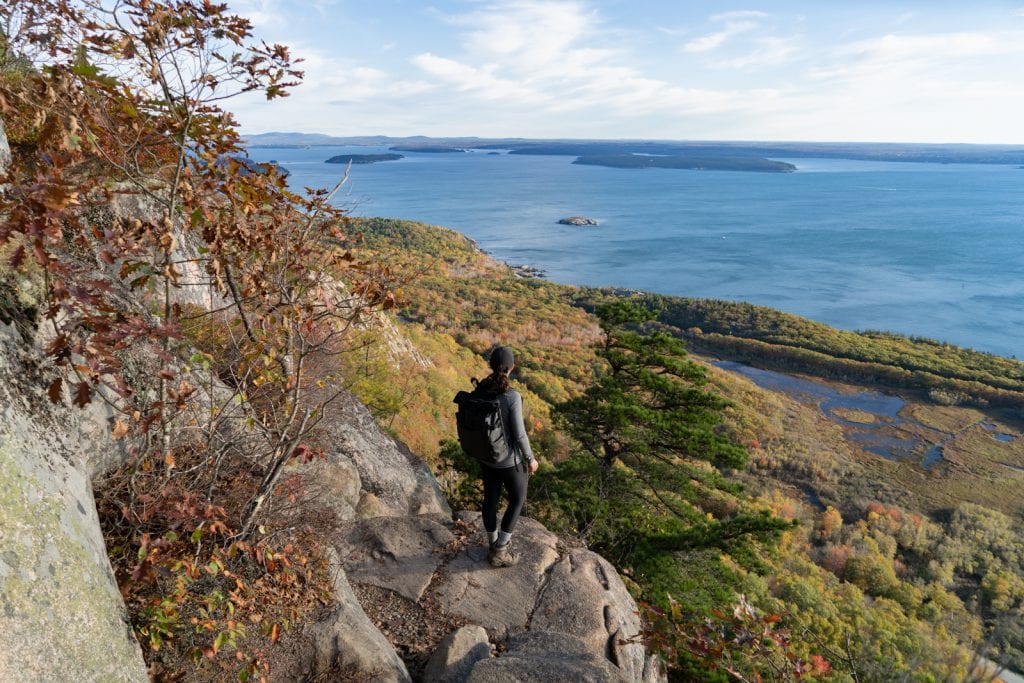 Hiking the Precipice Trail at Acadia National Park | New England Fall Road Trip