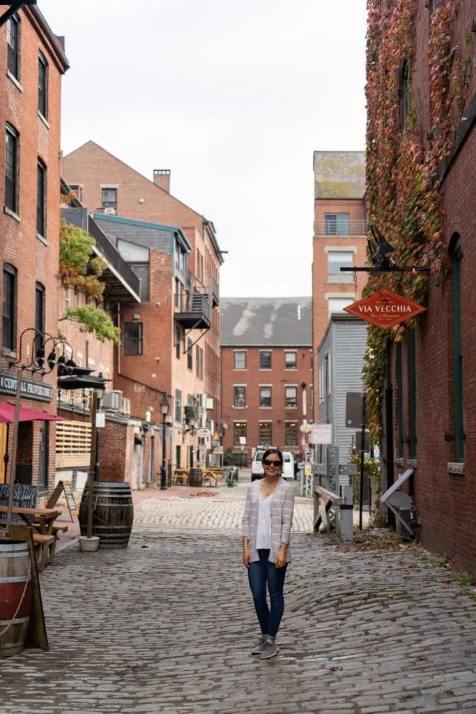 Old Port in Portland, Maine | New England Fall Road Trip