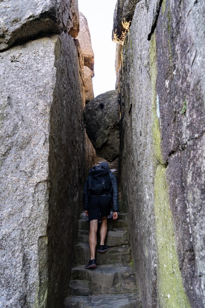 Old Rag Mountain Scrambling