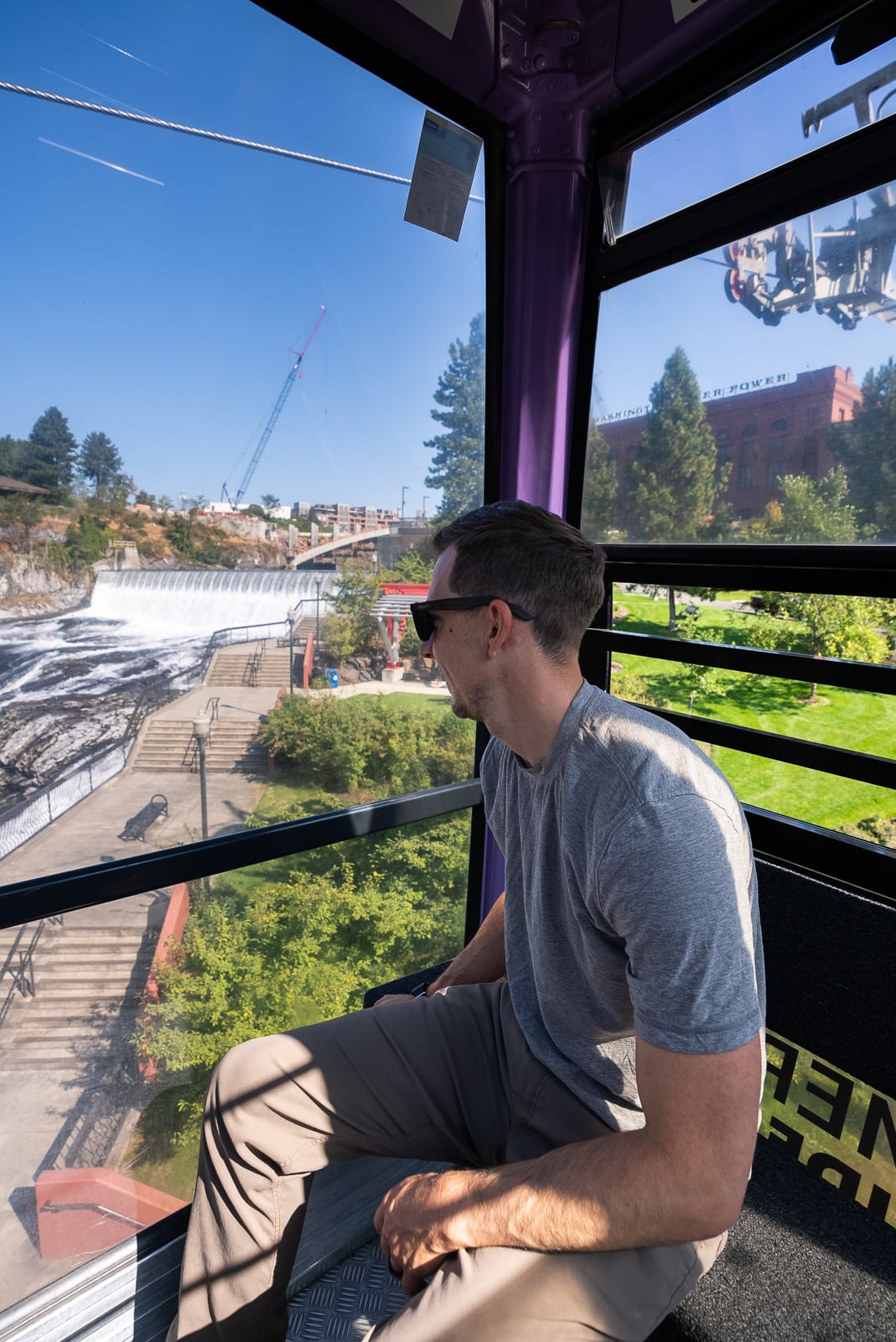 Spokane Falls SkyRide | 13+ FUN things to do in Spokane, Washington! (+ a 3 day itinerary!)