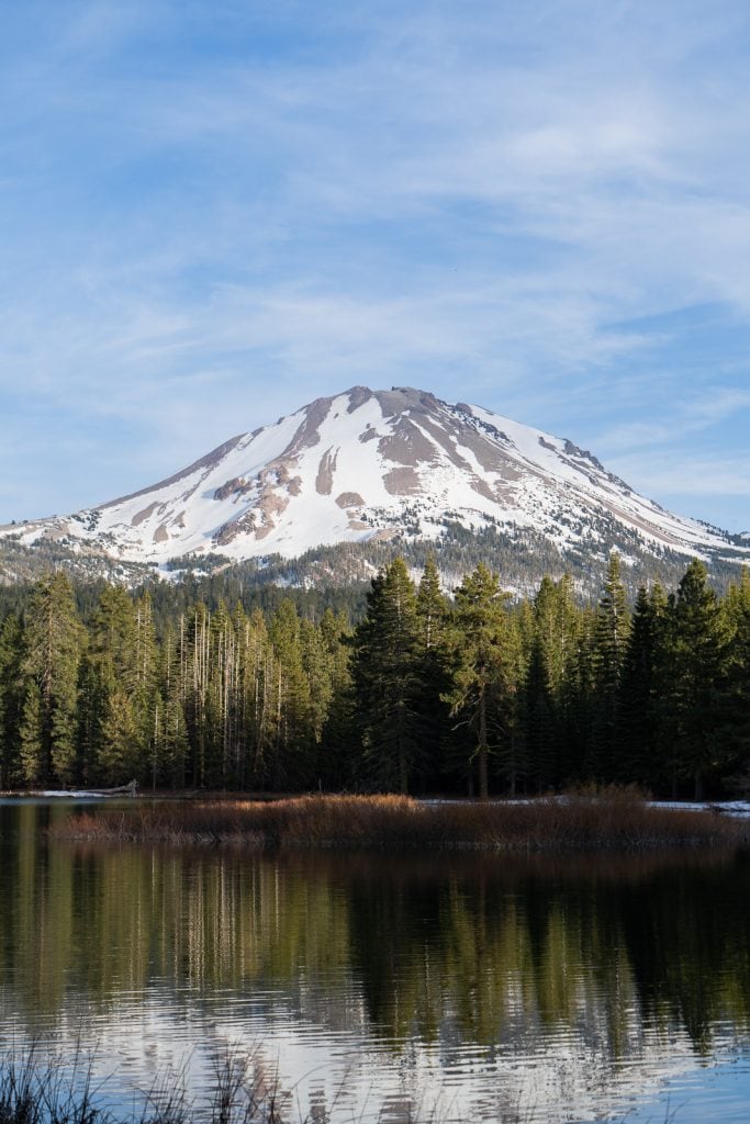 Lassen Peak | How to visit Lassen Volcanic National Park in the winter & spring