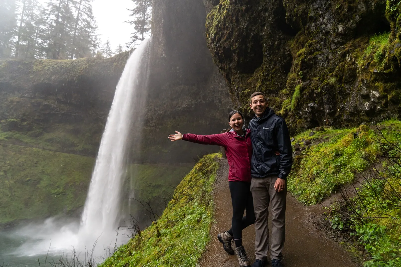 South Falls | Trail of Ten Falls at Silver Falls State Park in Oregon