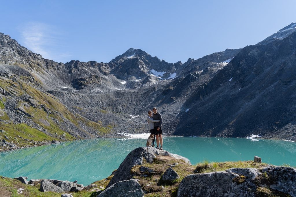 Upper Reed Lake | Reed Lakes Trail in Alaska