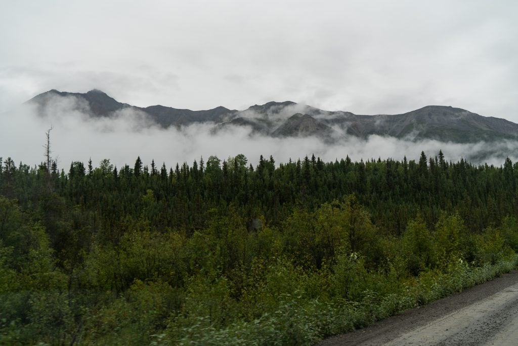 McCarthy Road to Wrangell-St. Elias National Park