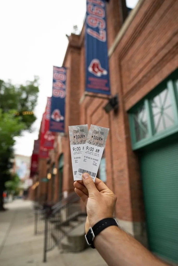 Fenway Park Tour | 2 days in Boston itinerary