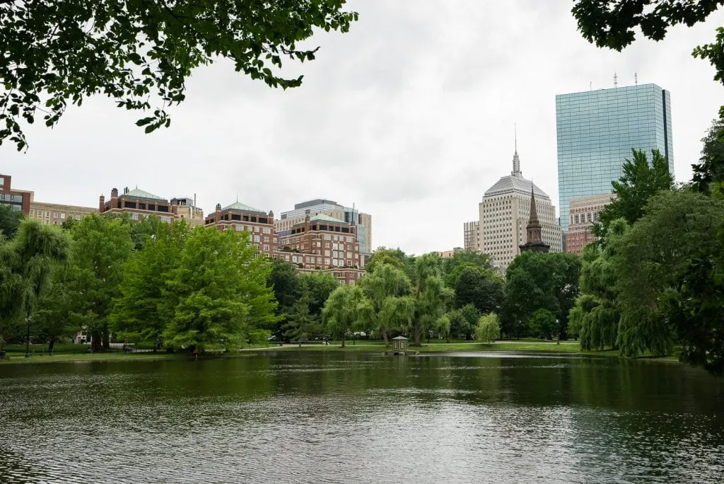 Boston Public Garden | 2 days in Boston itinerary