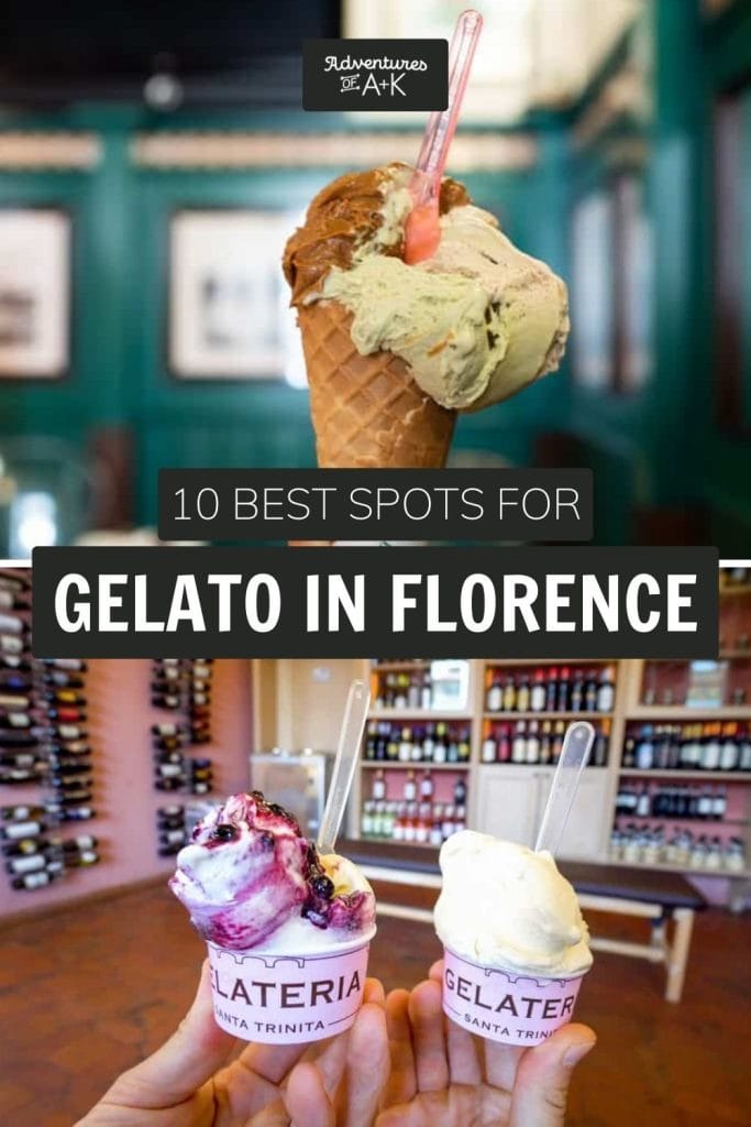 The Best Gelato in Florence | Must try gelato spots in Florence | Where to eat gelato in Florence | Florence gelato | Florence Travel Guide | What to eat in Florence | Best food in Florence | Best gelato in Italy