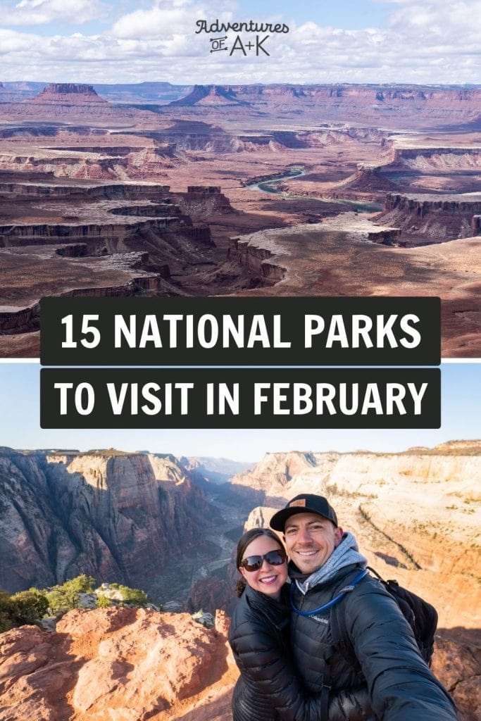 Best National Parks to visit in February