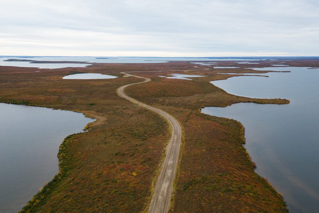 Driving the Dempster Highway to the Arctic Ocean