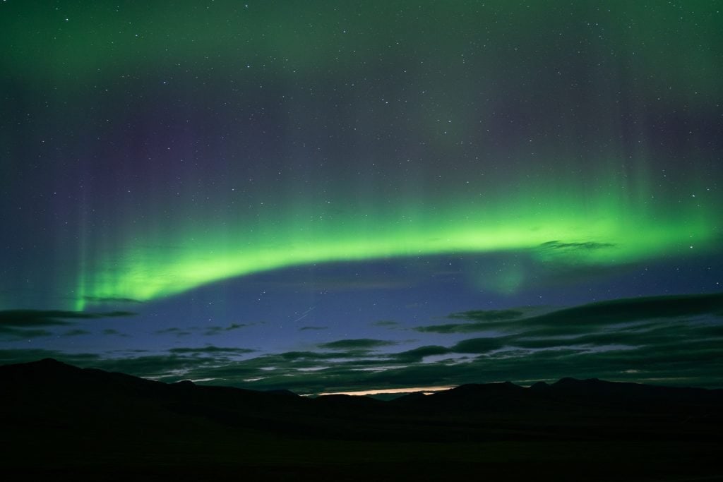 Northern Lights on the Dempster Highway