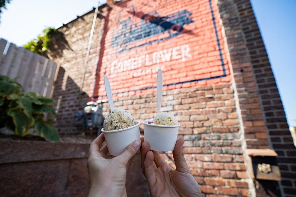 Coneflower Creamery in Omaha, Nebraska | Fun things to do in Nebraska