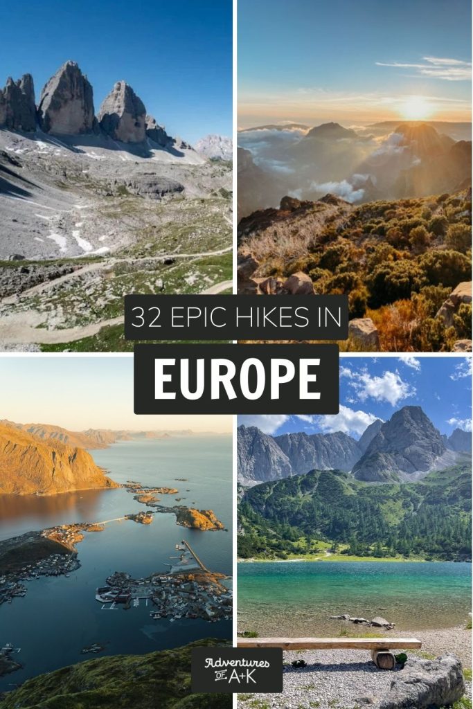 Hikes in Europe | Best Hiking Trails in Europe | Places in Europe to hike | Italy Hiking Trails | Scotland Hiking | Best Hiking int eh World | Explore Europe | Outdoorsy Activities in Europe | Europe Vacation | Backpacking Europe