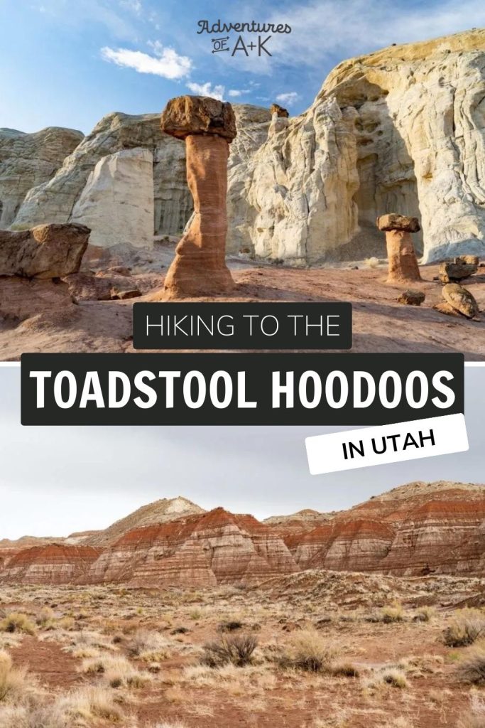 A guide to hiking the Toadstool Hoodoos trail, one of the best things to do in Kanab, Utah | Things to do in Southern Utah | Southern Utah Hikes | Kanab Utah Hikes