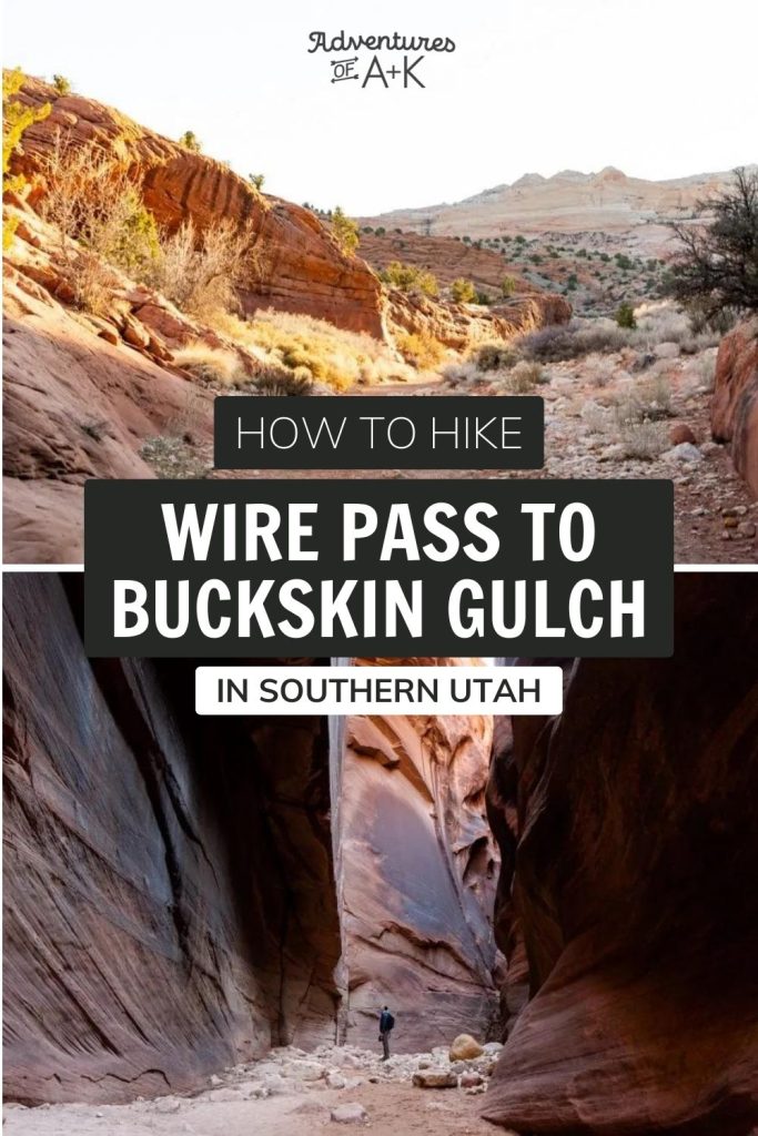 How to hike Wire Pass to Buckskin Gulch in Southern Utah | Best hikes in Utah | Utah slot canyons | Things to do in Southern Utah | Southern Utah Hikes | Kanab Utah Hikes