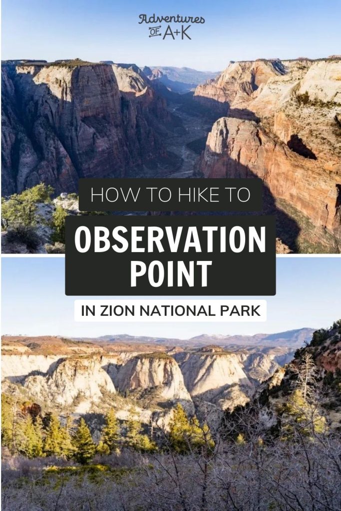 How to hike to Observation Point: the best view at Zion National Park | Observation Point Trail, Observation Point via East Mesa, Observation Point Zion, Best hikes at Zion National Park, Things to do at Zion National Park, Alternative to Angels Landing