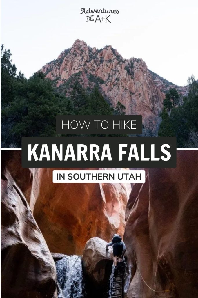 How to hike to Kanarra Falls near Zion National Park: Permits, what to bring, & more!