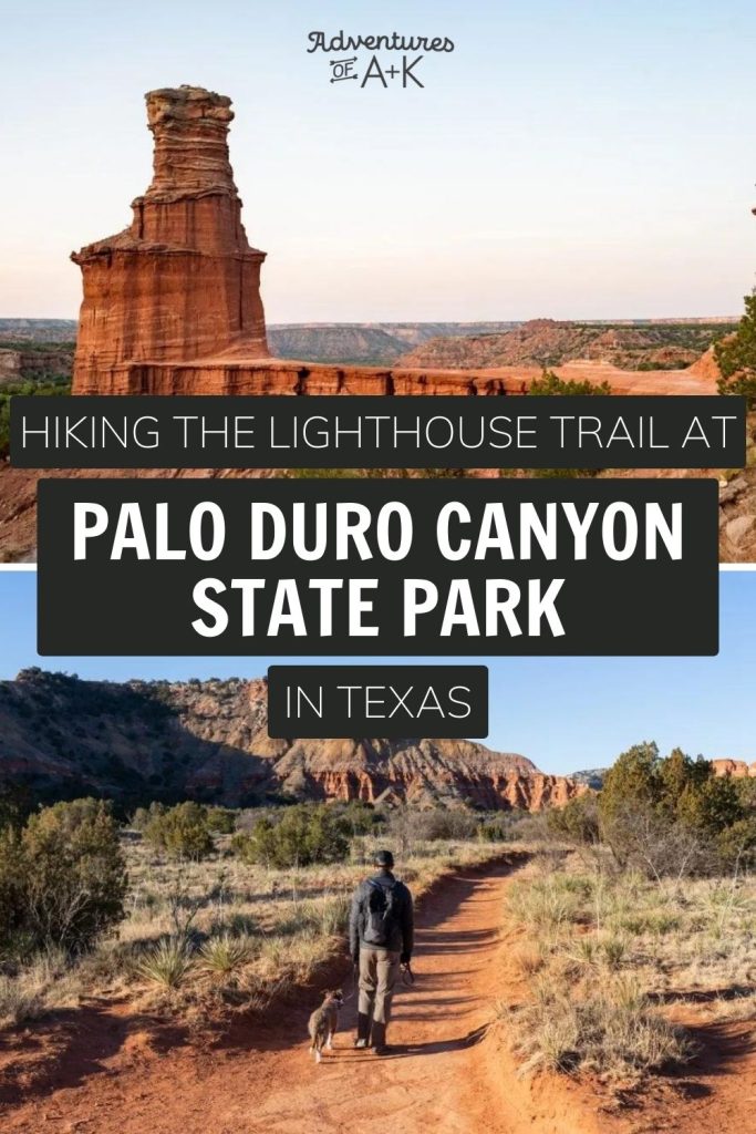 Hiking the Lighthouse Trail at Palo Duro Canyon State Park in Texas | Palo Duro Canyon Lighthouse Trail | Hikes at Palo Duro Canyon State Park | Things to do in Texas | Texas hikes | Things to do in the Texas Panhandle | Texas State Parks