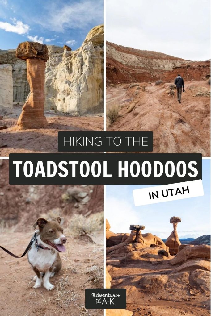 A guide to hiking the Toadstool Hoodoos trail, one of the best things to do in Kanab, Utah | Things to do in Southern Utah | Southern Utah Hikes | Kanab Utah Hikes