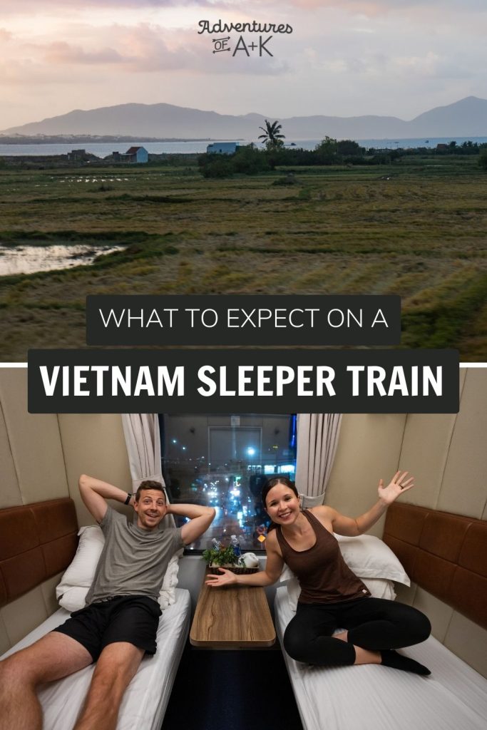 Vietnam sleeper train | First class Vietnam train