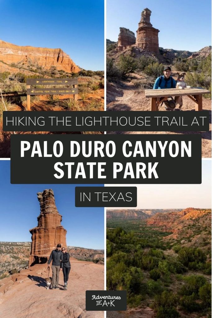 Hiking the Lighthouse Trail at Palo Duro Canyon State Park in Texas | Palo Duro Canyon Lighthouse Trail | Hikes at Palo Duro Canyon State Park | Things to do in Texas | Texas hikes | Things to do in the Texas Panhandle | Texas State Parks