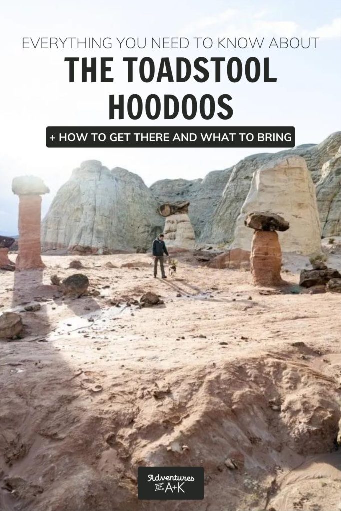 A guide to hiking the Toadstool Hoodoos trail, one of the best things to do in Kanab, Utah | Things to do in Southern Utah | Southern Utah Hikes | Kanab Utah Hikes