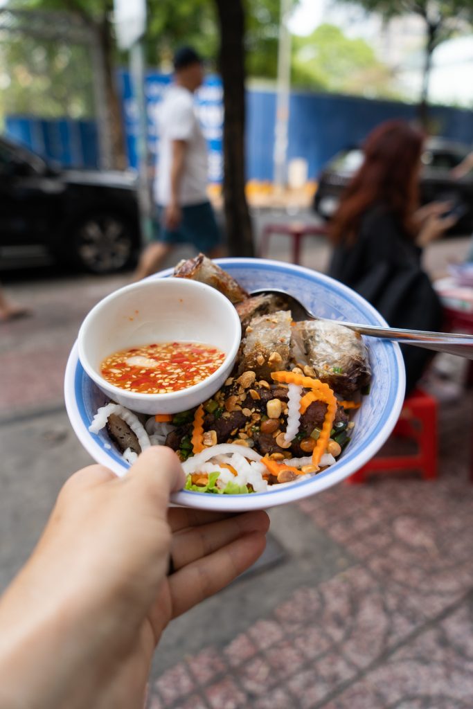 Bún thịt nướng | Vietnam Street Food