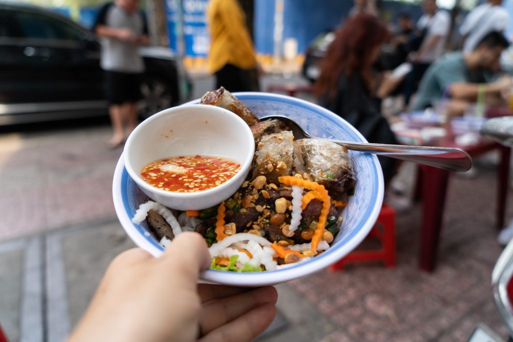 Bún thịt nướng | Vietnam Street Food | Top 10 Vietnamese foods