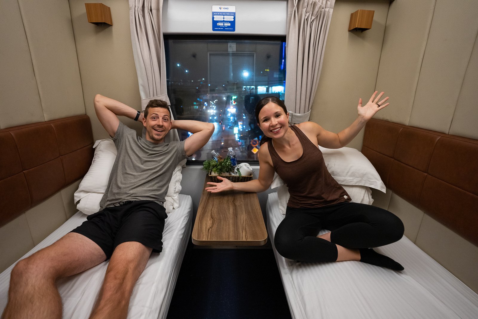 What to expect on a first class Vietnam Sleeper Train