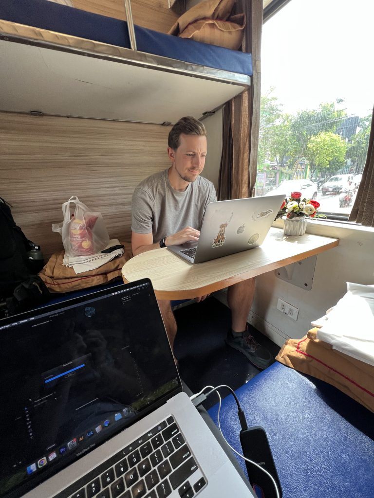 Vietnam sleeper train | First class Vietnam train