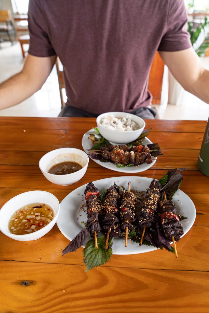 Food in Ninh Binh, Vietnam