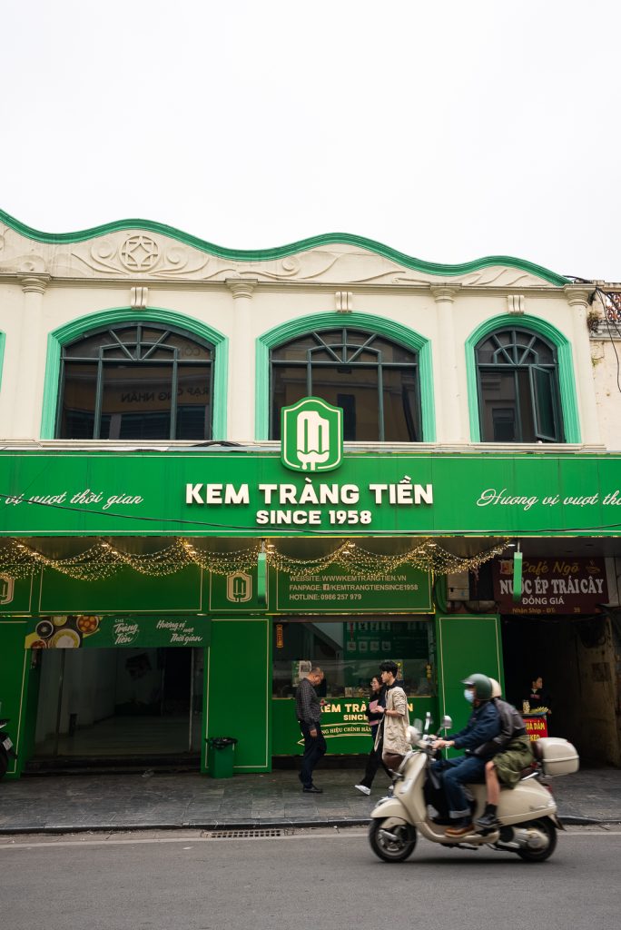 Kem Trang Tien Ice Cream | 3 Days in Hanoi Itinerary