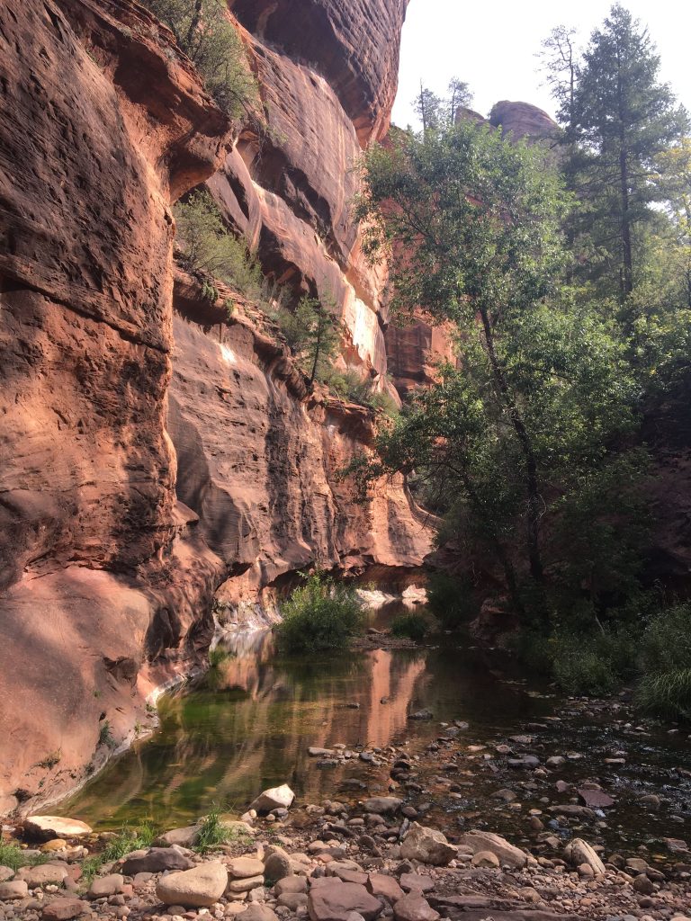 West Fork Trail, one of the best easy hikes in Sedona, Arizona