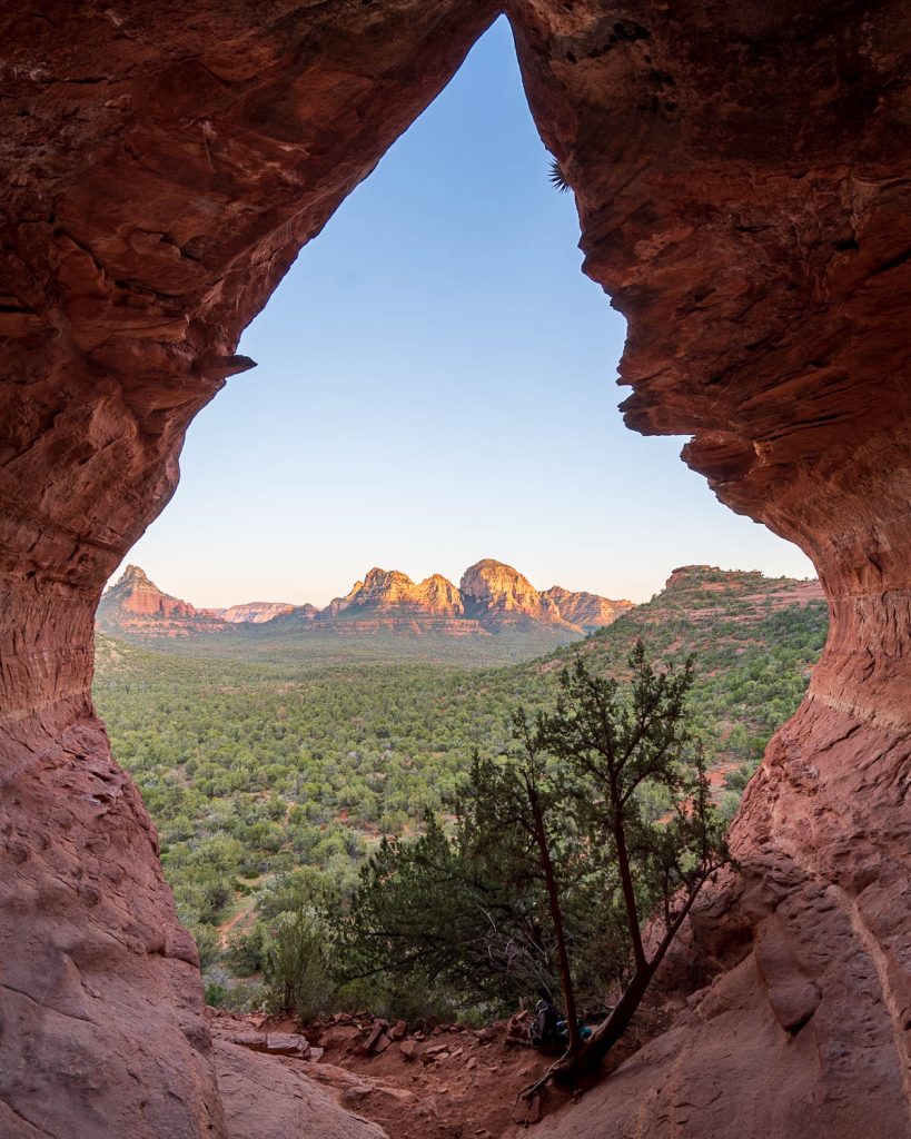 View from Birthing Cave