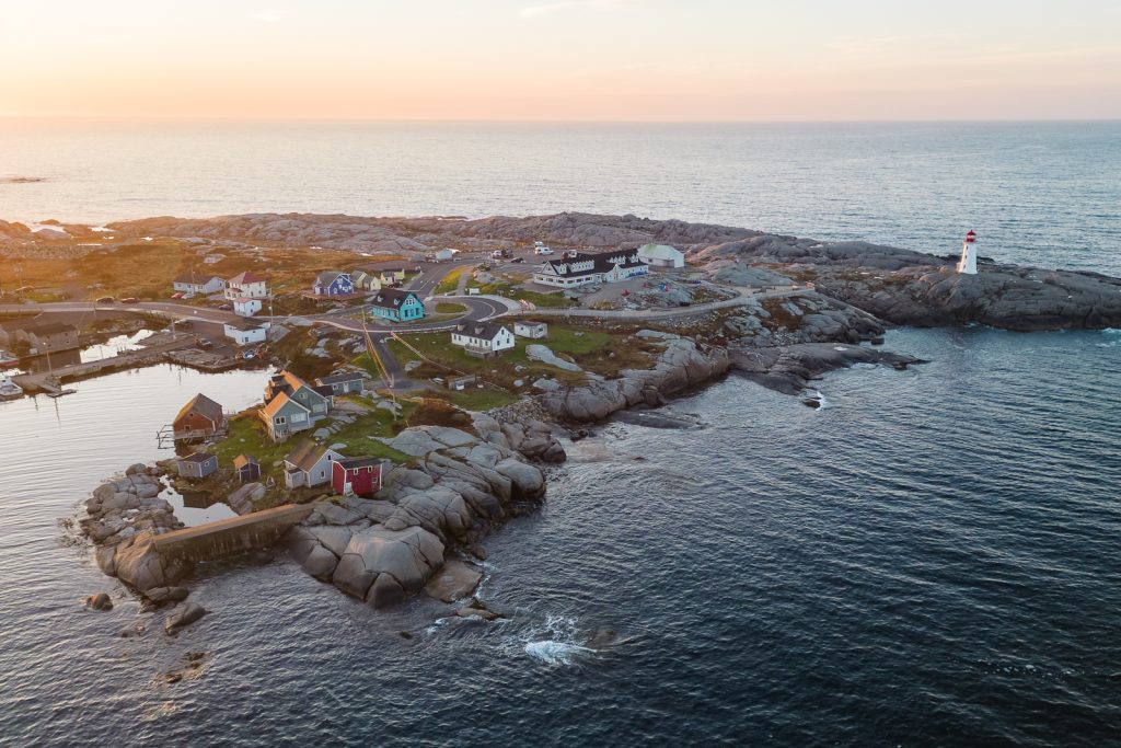 Peggy's Cove Lighthouse | Nova Scotia South Shore | Nova Scotia Road Trip Itinerary