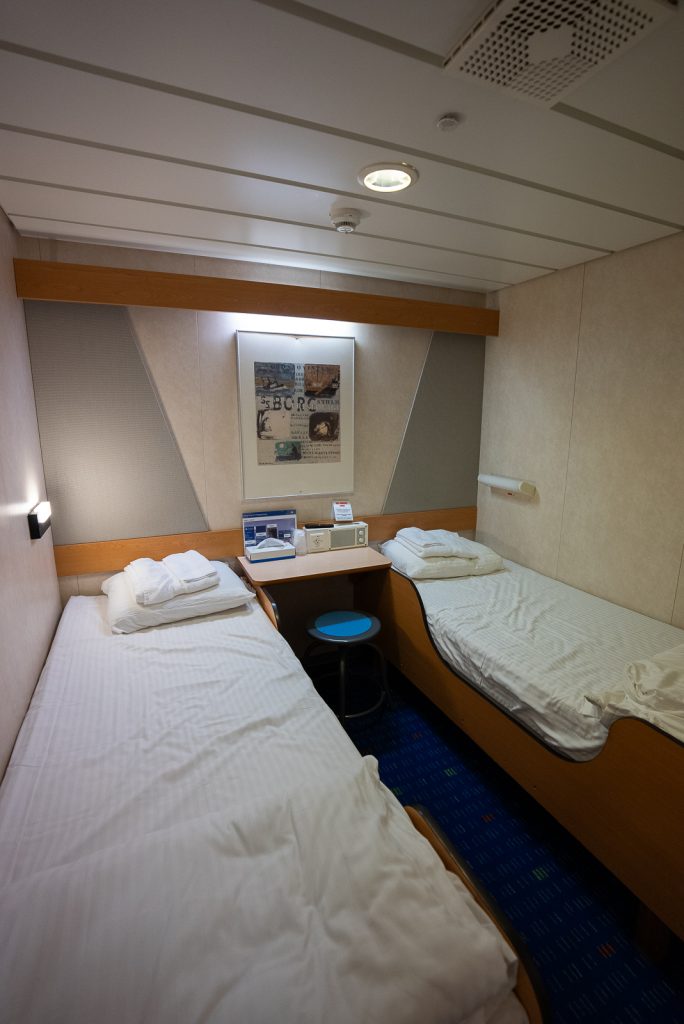 Private Cabin on Newfoundland Ferry