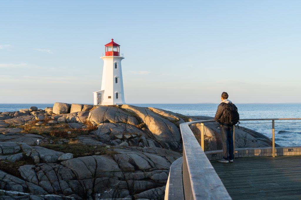 Peggy's Cove Lighthouse | Nova Scotia South Shore | Nova Scotia Road Trip Itinerary