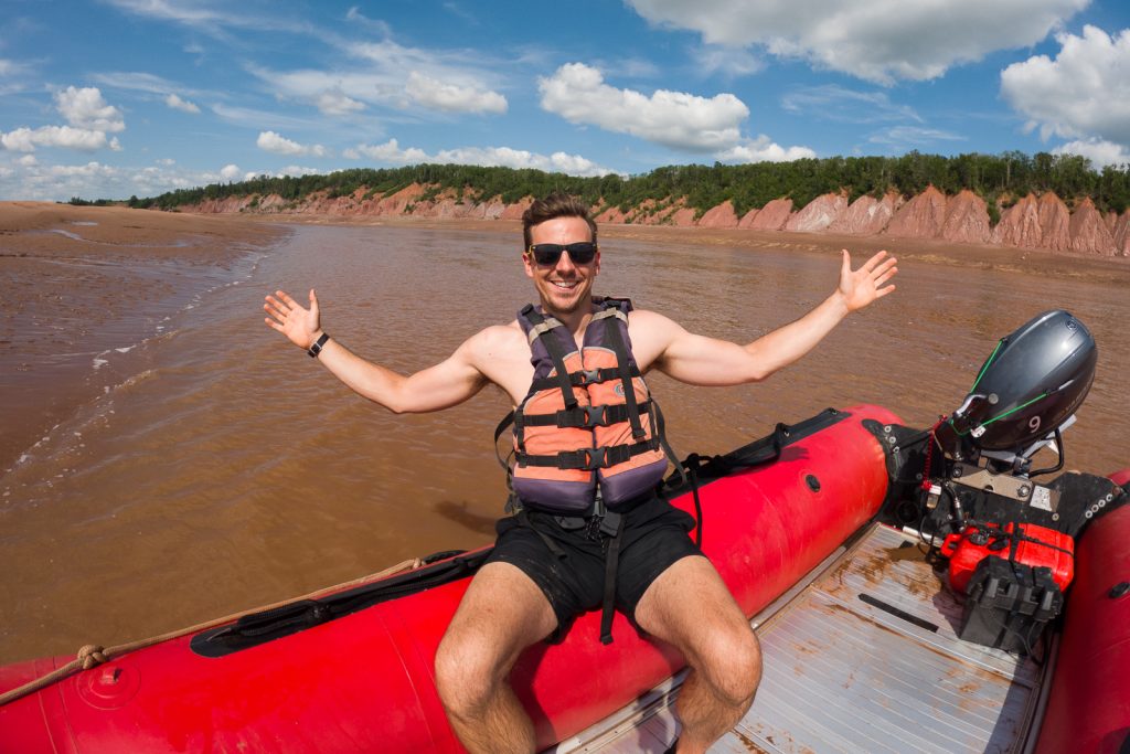 Tidal Bore Rafting Nova Scotia