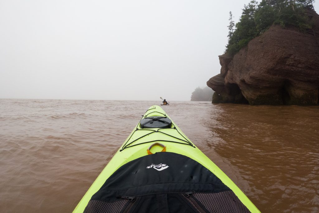 Hopewell Rocks in New Brunswick Bay of Fundy